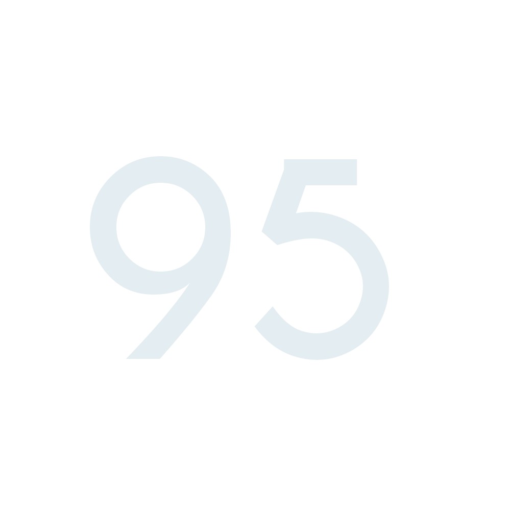 hausnummer-95-weiss Hausnummer Aufkleber 95 weiss