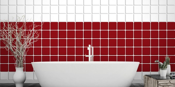 fliesenaufkleber-dunkelrot Fliesenaufkleber dunkelrot