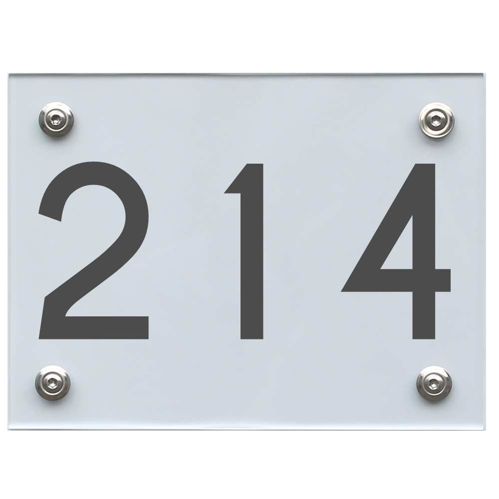 hausnummernschild-214-dunkelgrau Hausnummernschild 214 dunkelgrau