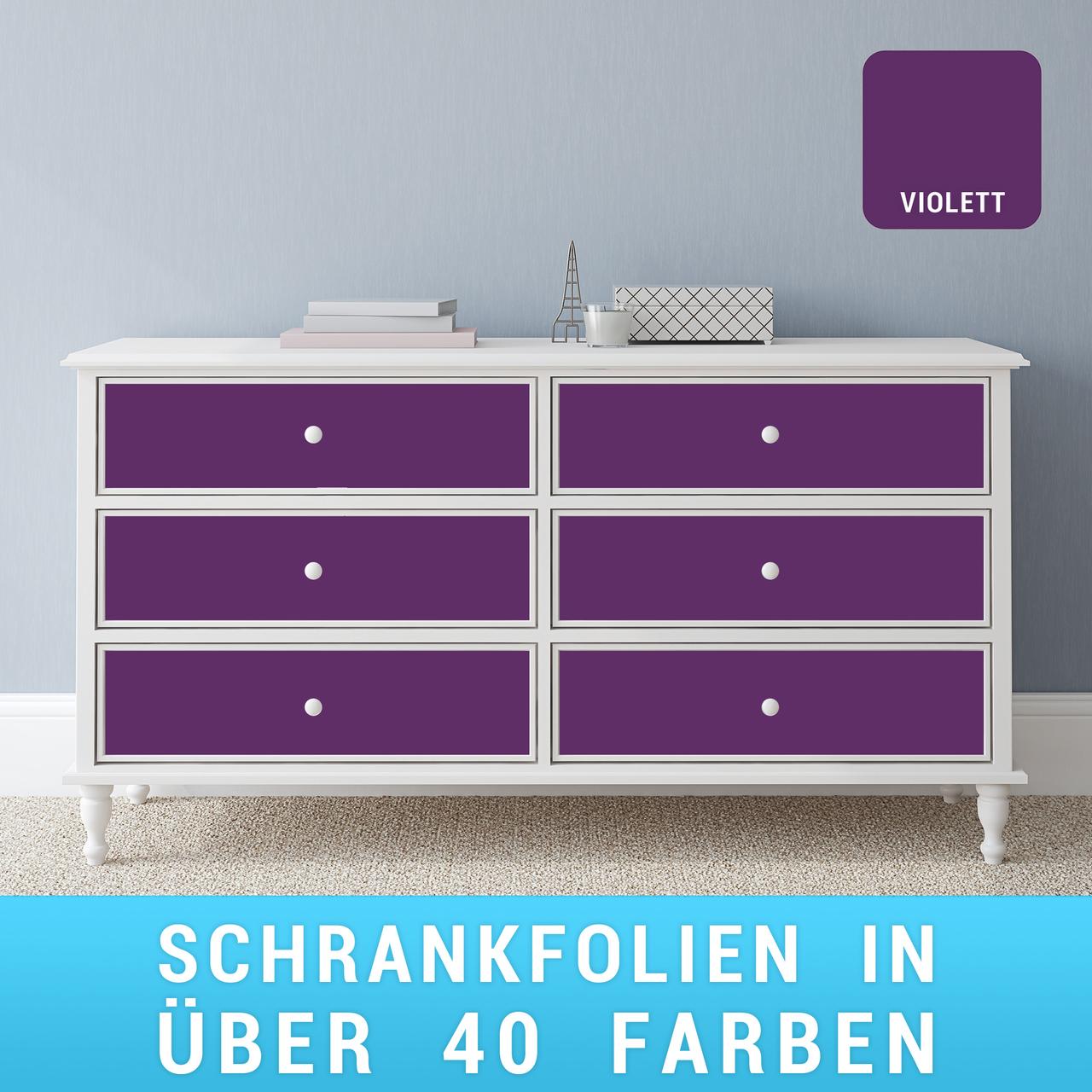 Schrankfolie violett