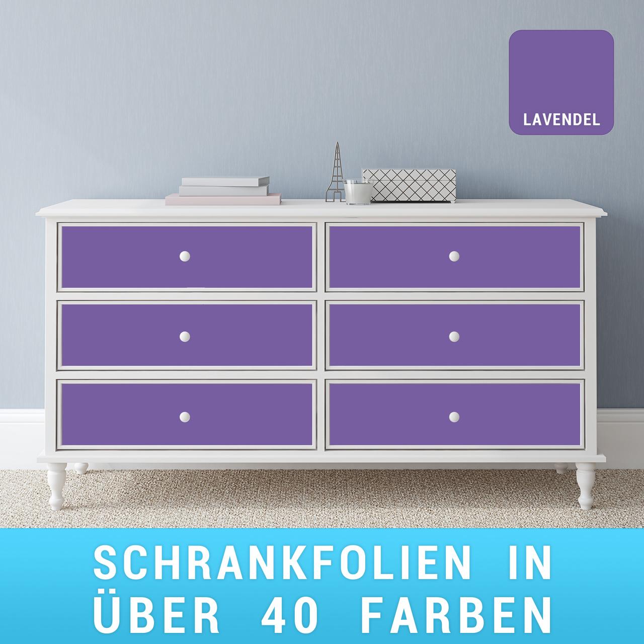 Schrankfolie lavendel