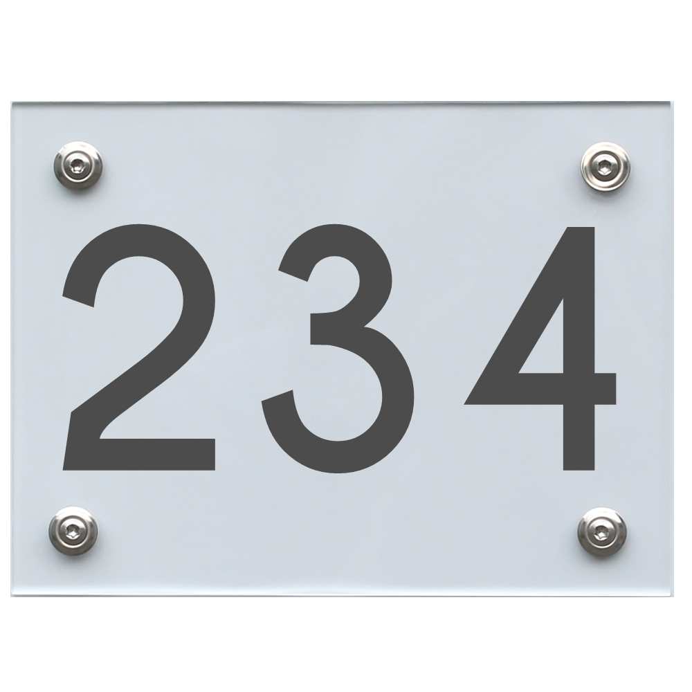 hausnummernschild-234-dunkelgrau Hausnummernschild 234 dunkelgrau