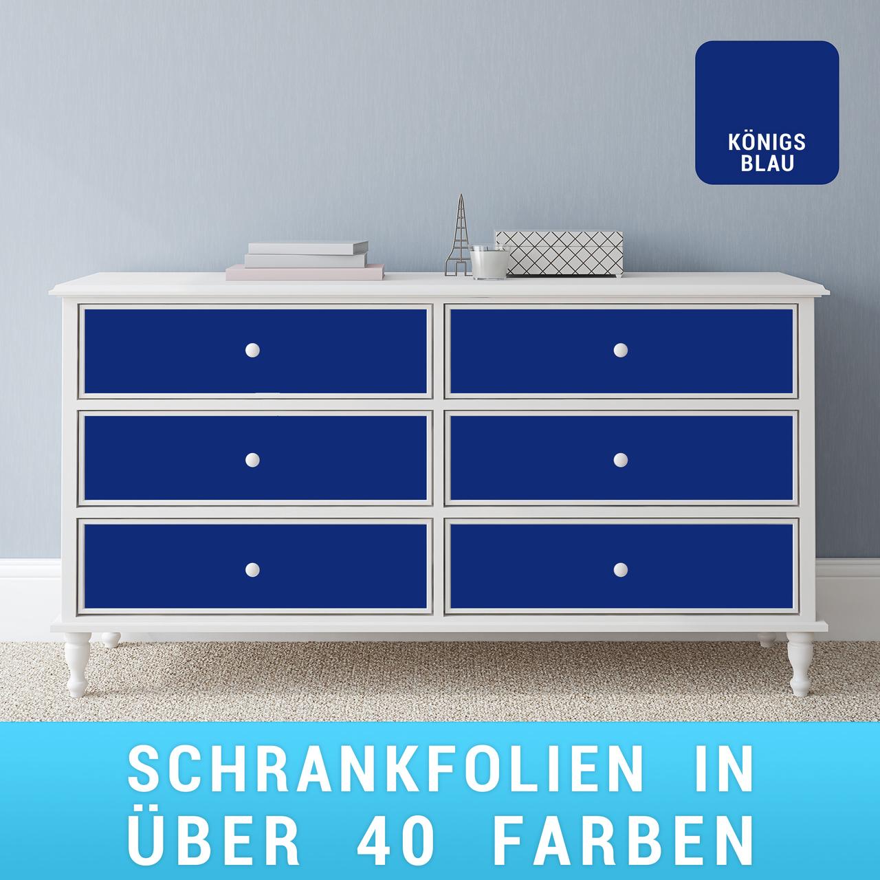 Schrankfolie königsblau