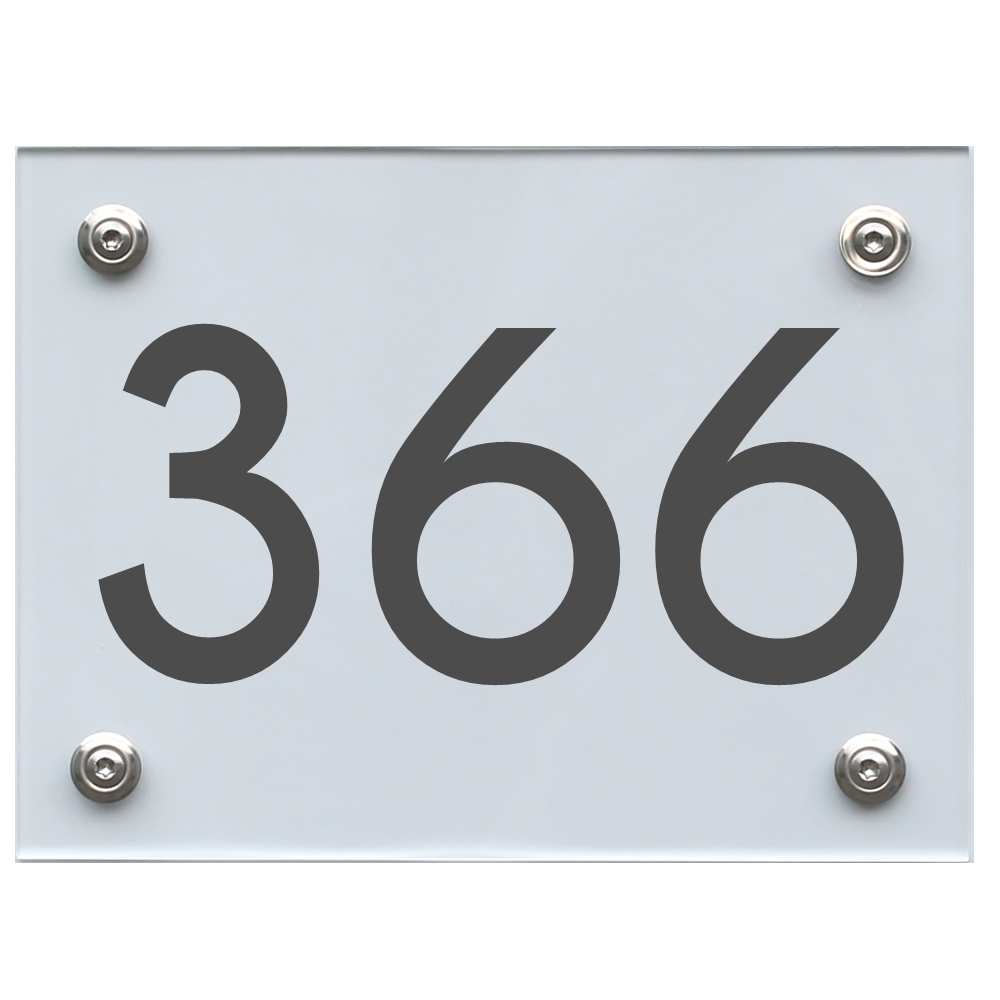 hausnummernschild-366-dunkelgrau Hausnummernschild 366 dunkelgrau