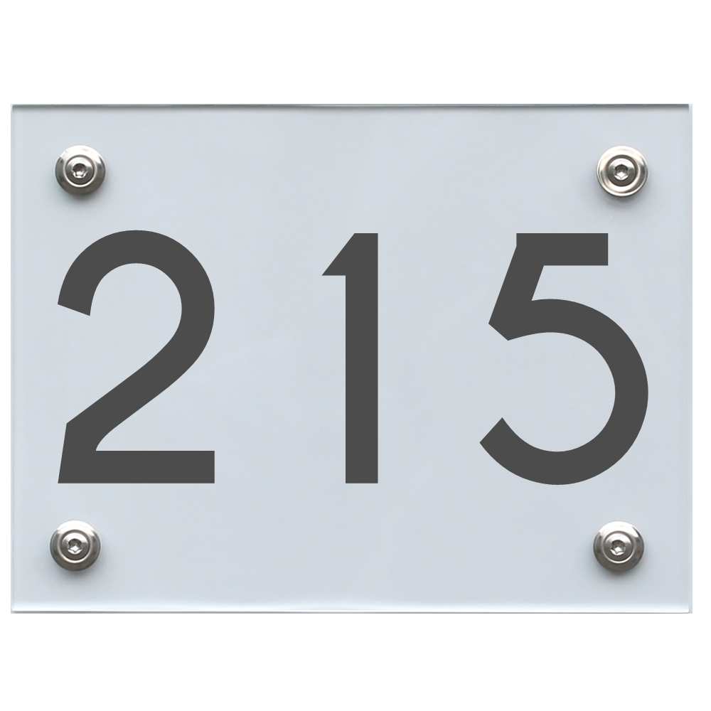 hausnummernschild-215-dunkelgrau Hausnummernschild 215 dunkelgrau
