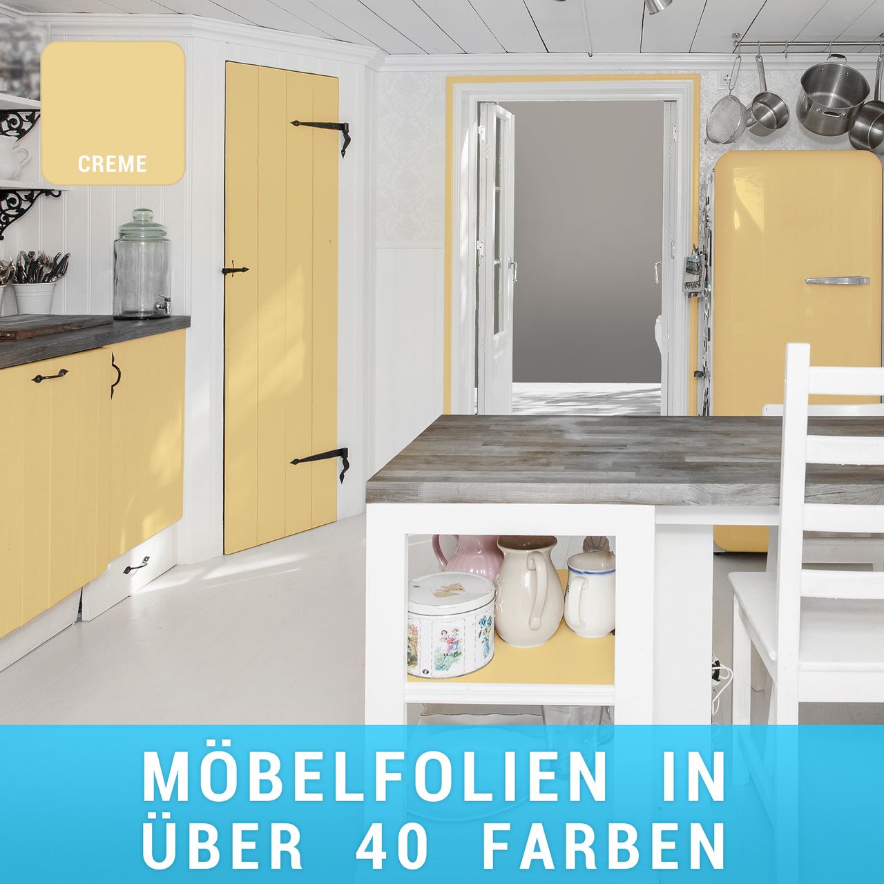 Möbelfolie Creme