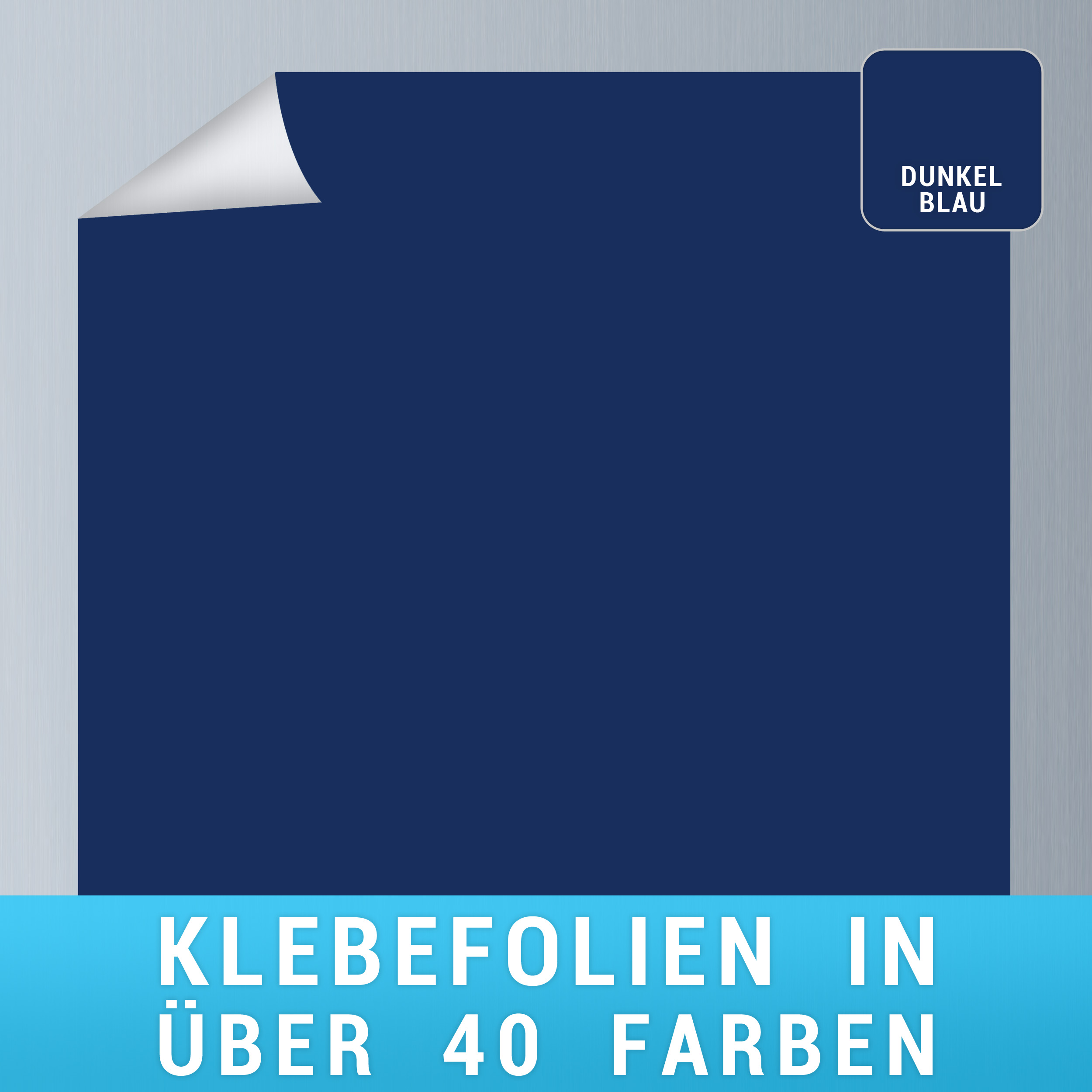 Klebefolie dunkelblau