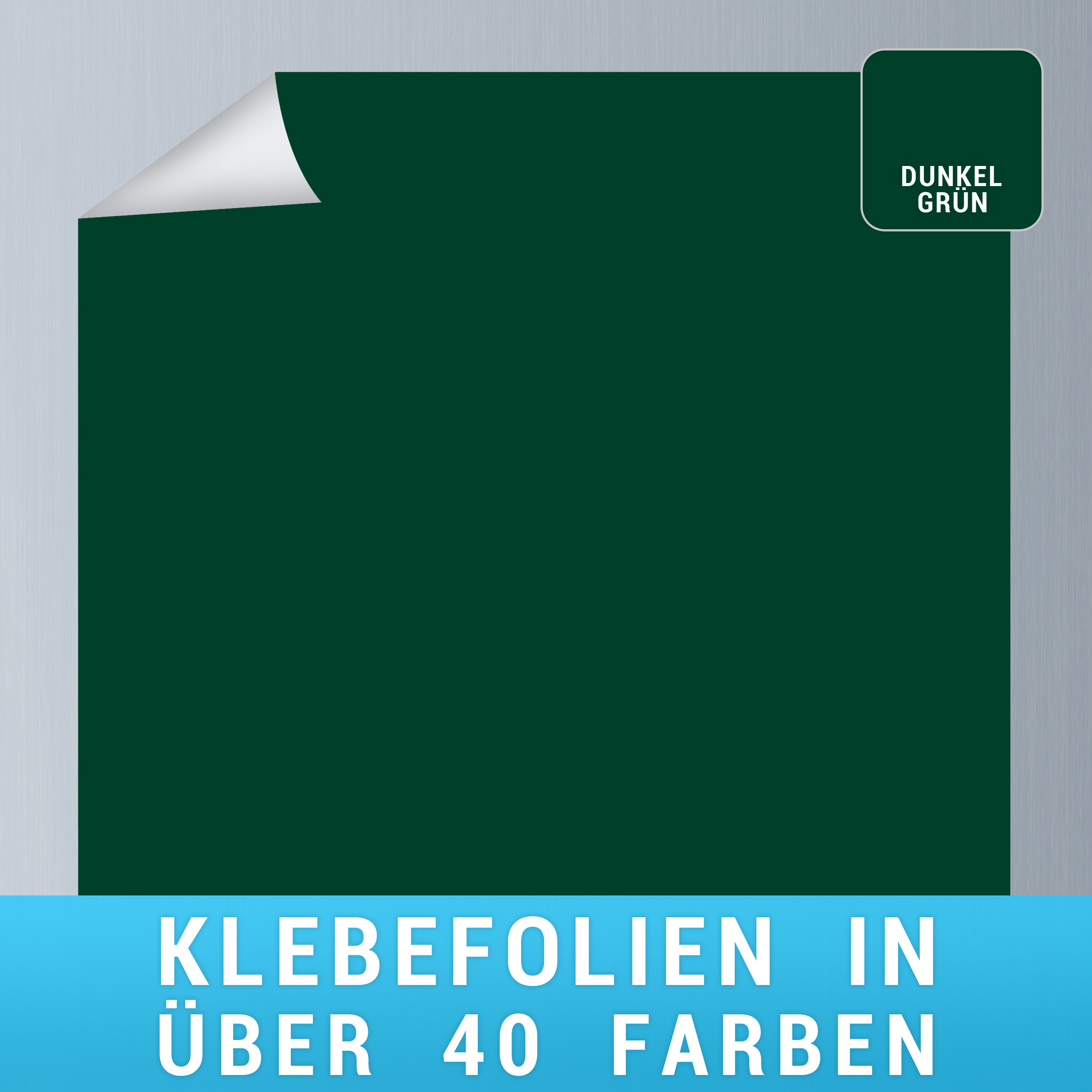 Klebefolie dunkelgrün