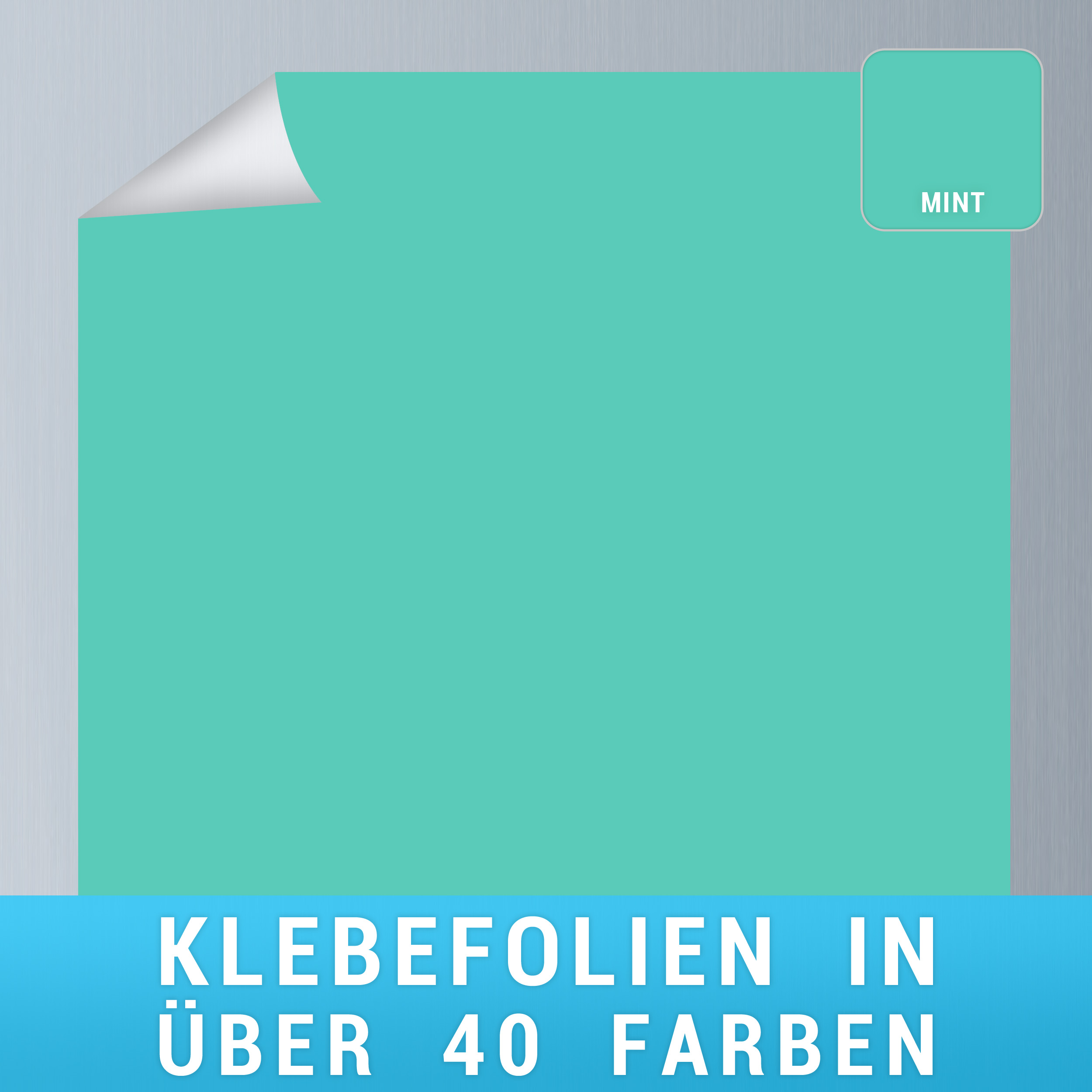 Klebefolie mint