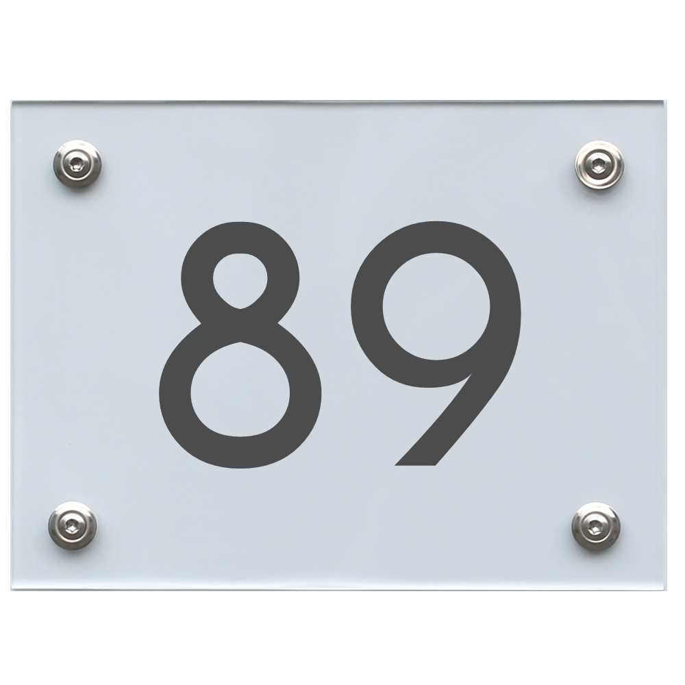 hausnummernschild-89-dunkelgrau Hausnummernschild 89 dunkelgrau
