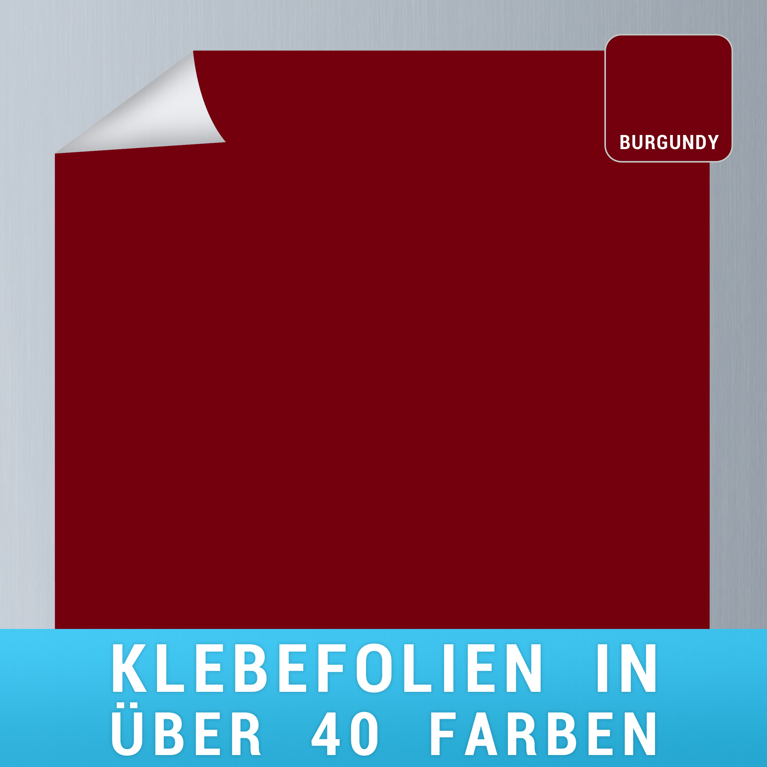 Klebefolie burgundy