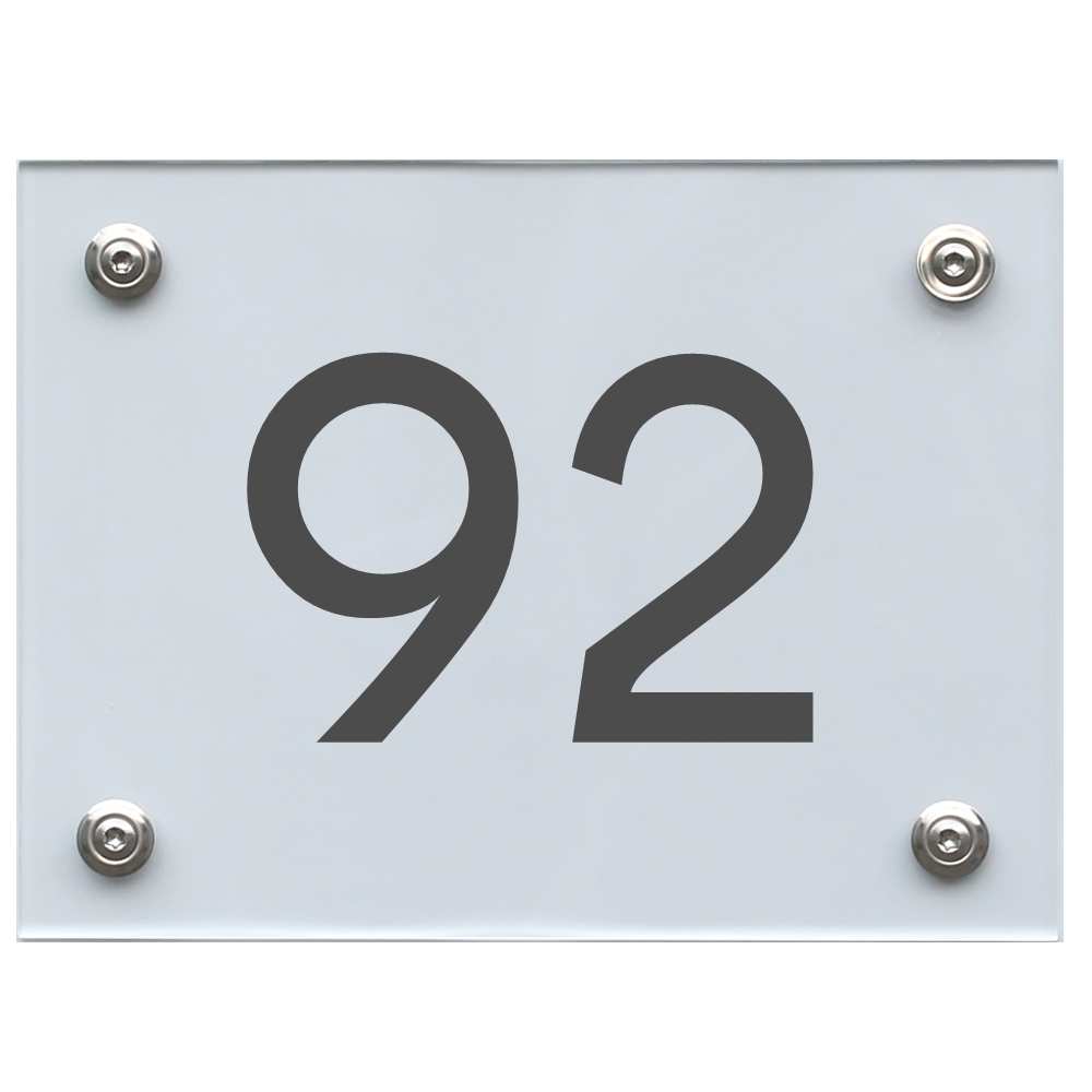 hausnummernschild-92-dunkelgrau Hausnummernschild 92 dunkelgrau
