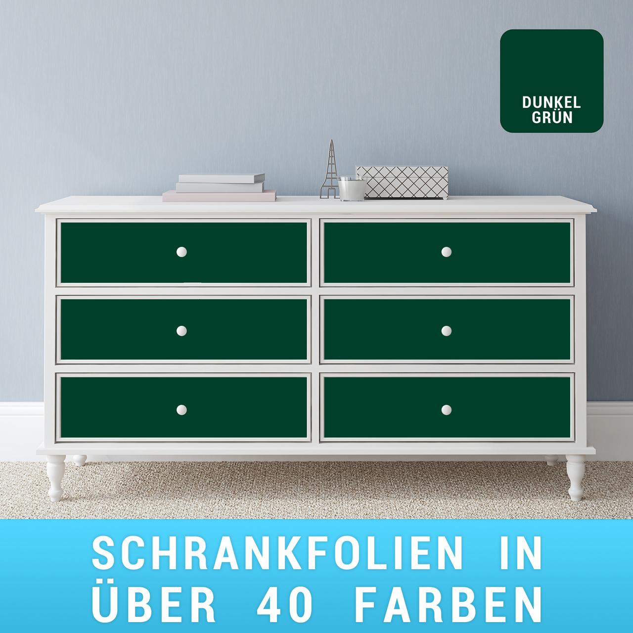 schrankfolie-dunkelgruen Schrankfolie dunkelgrün