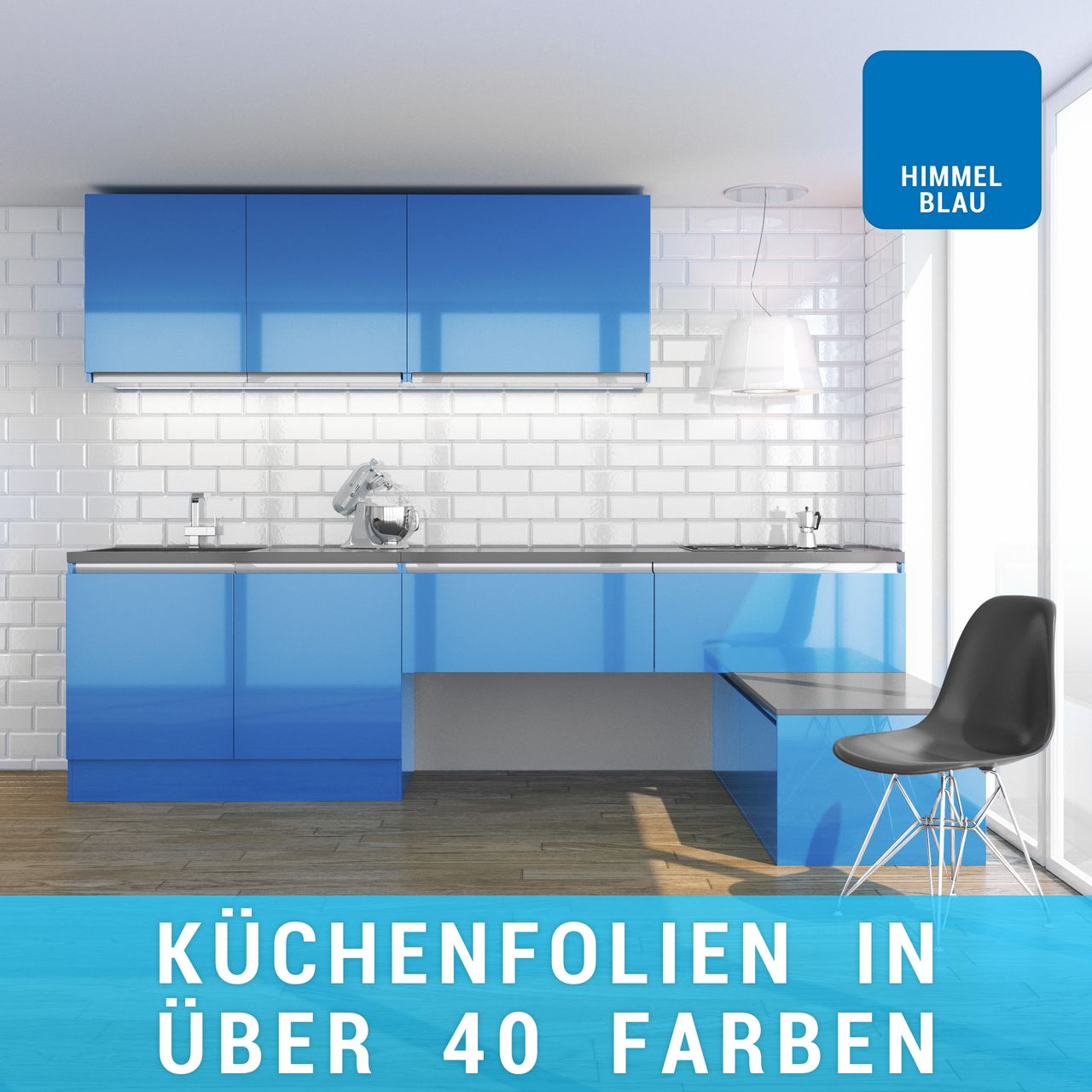 kuechenfolie-himmelblau