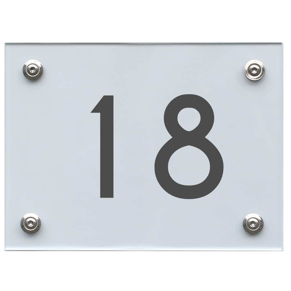hausnummernschild-18-dunkelgrau Hausnummernschild 18 dunkelgrau