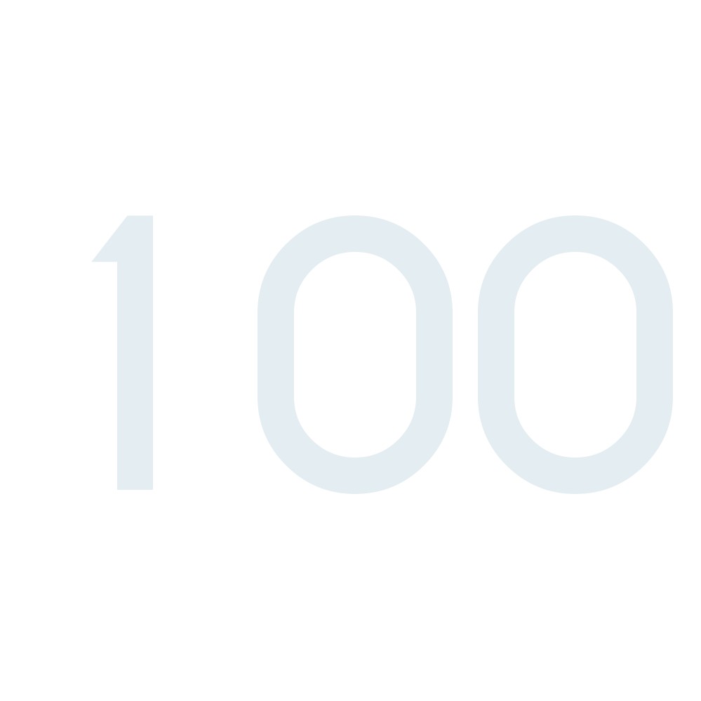 Hausnummer Aufkleber 100 weiss