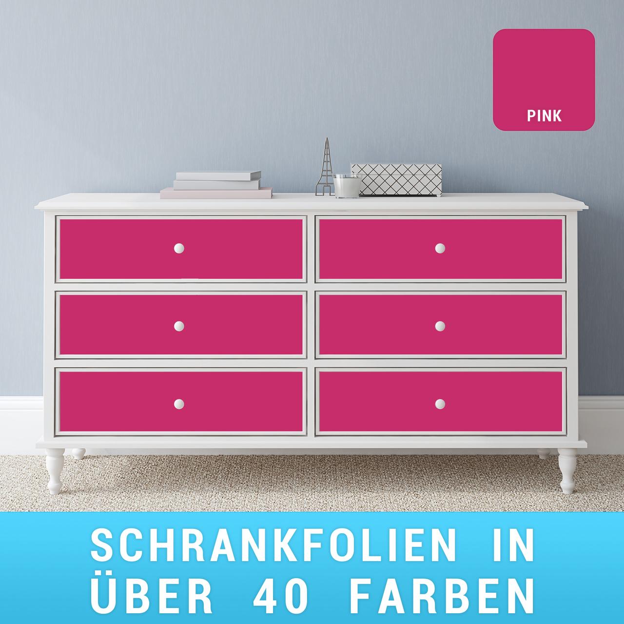 Schrankfolie pink