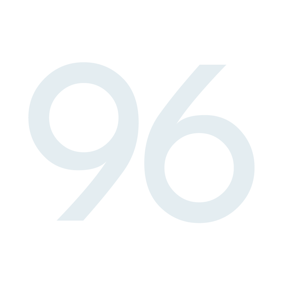 Zahlenaufkleber 96 weiß