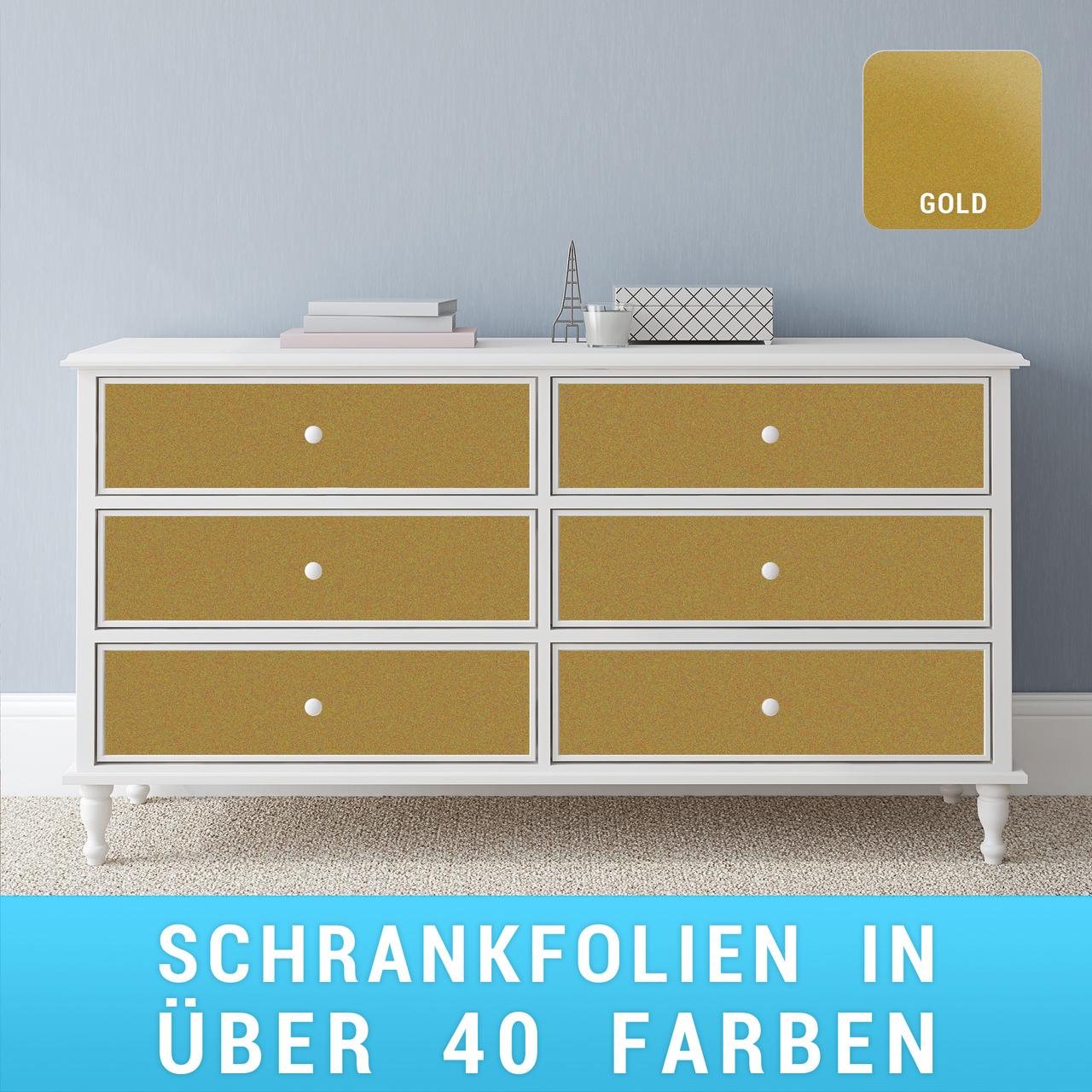 schrankfolie-gold Schrankfolie gold