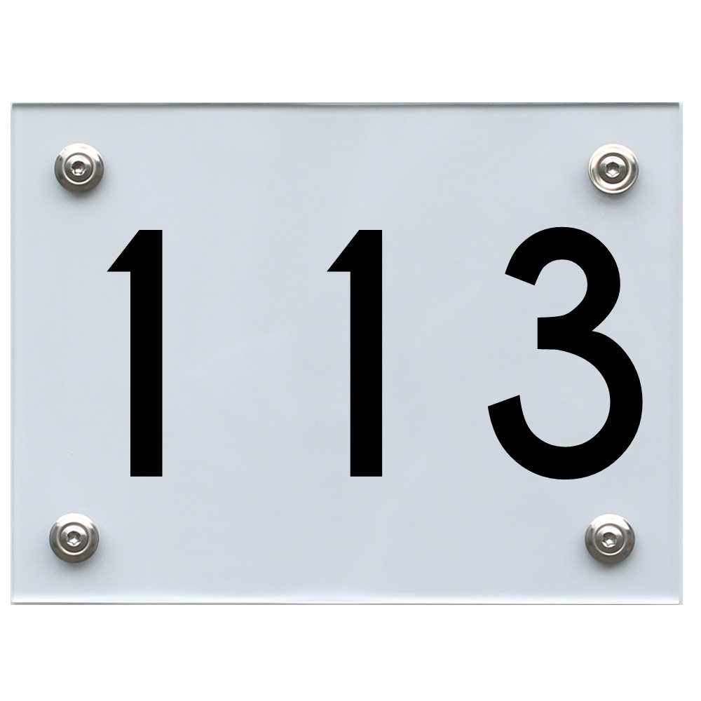 hausnummernschild-113-schwarz Hausnummernschild 113 schwarz