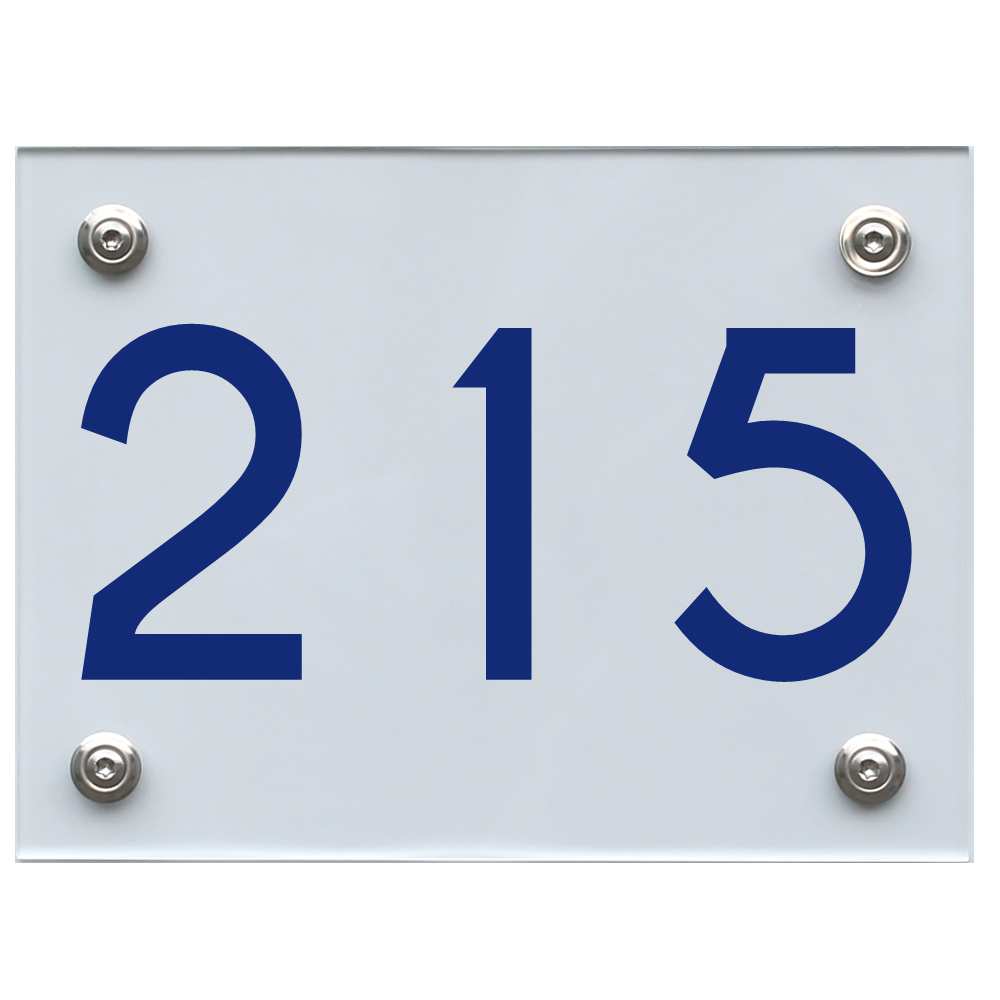 hausnummernschild-215-blau Hausnummernschild 215 blau