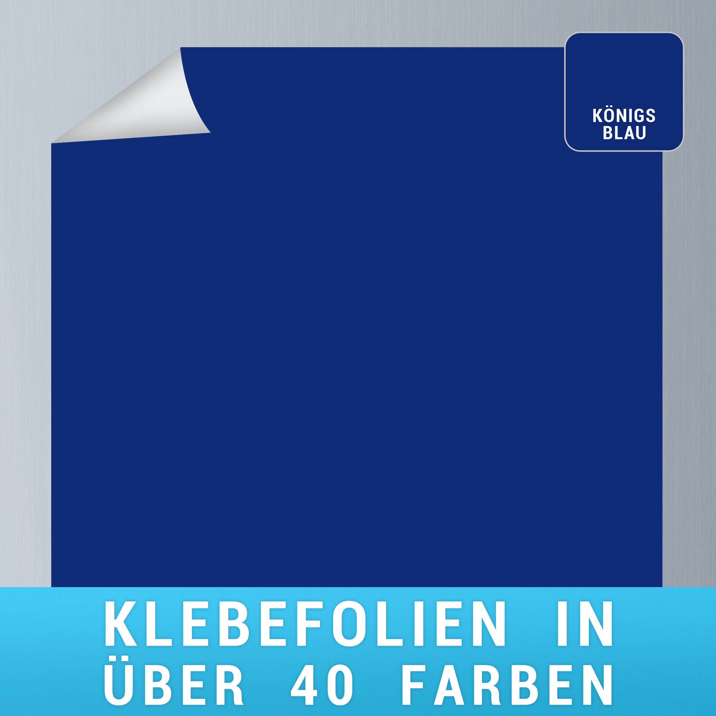 Klebefolie königsblau