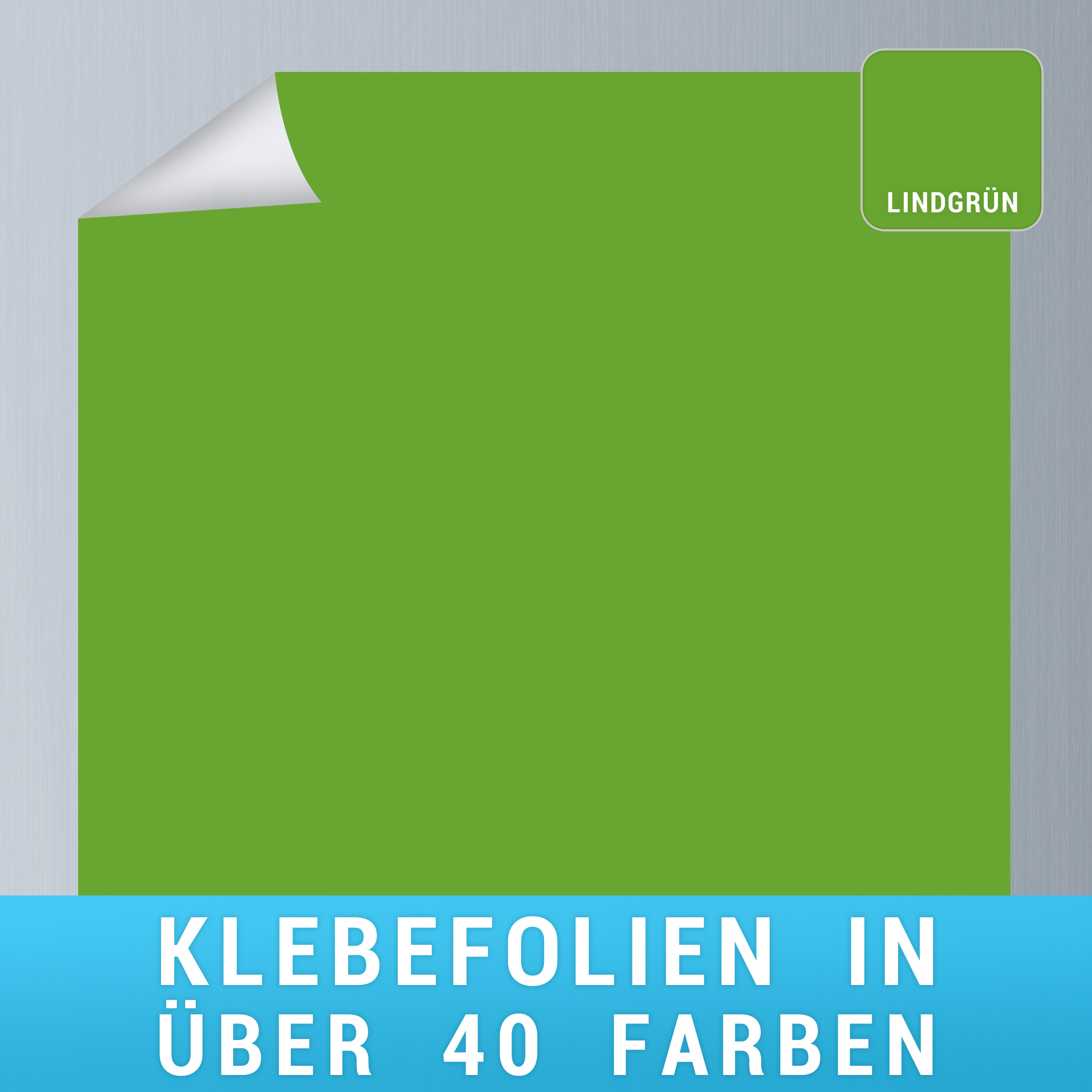 Klebefolie lindgrün
