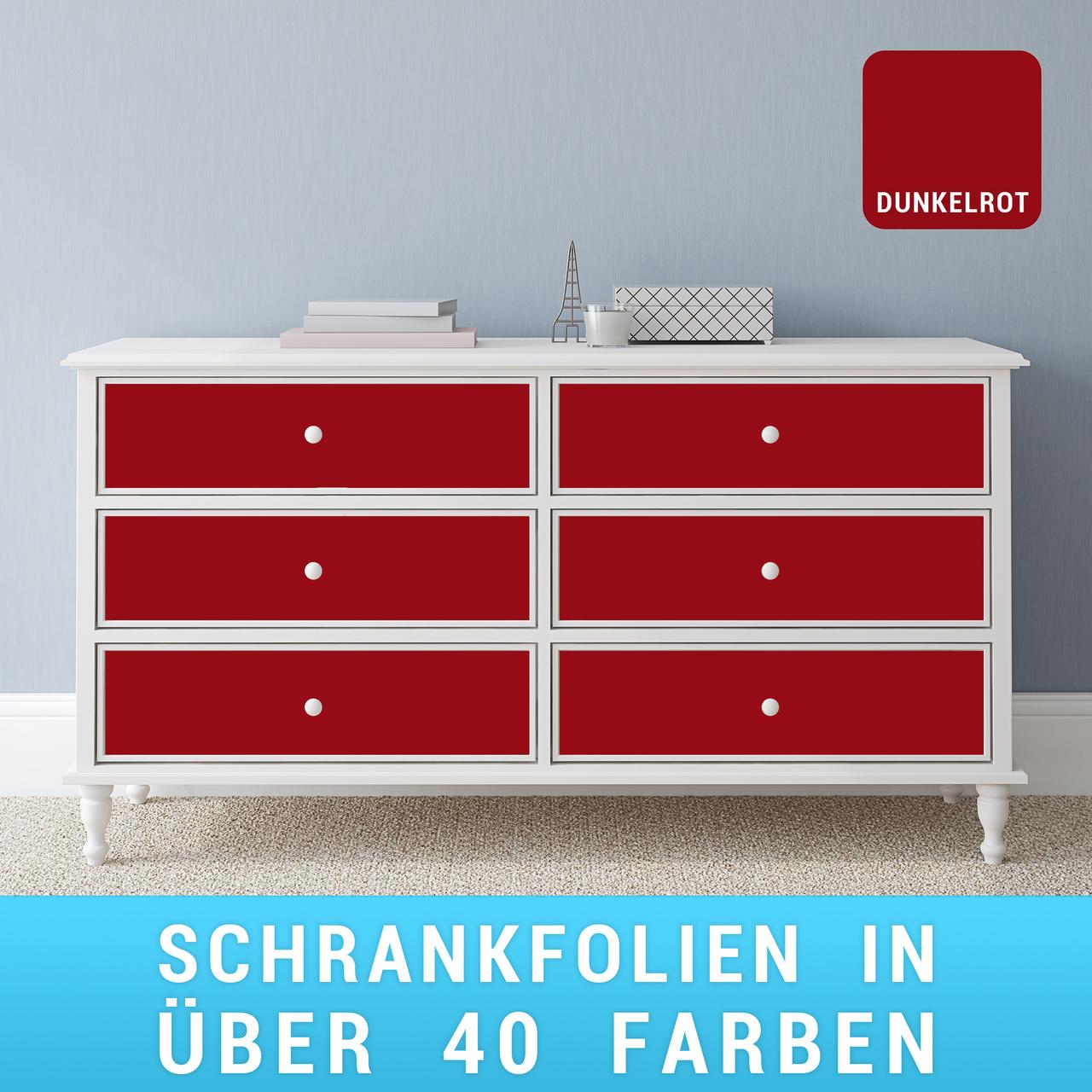 schrankfolie-dunkelrot Schrankfolie dunkelrot