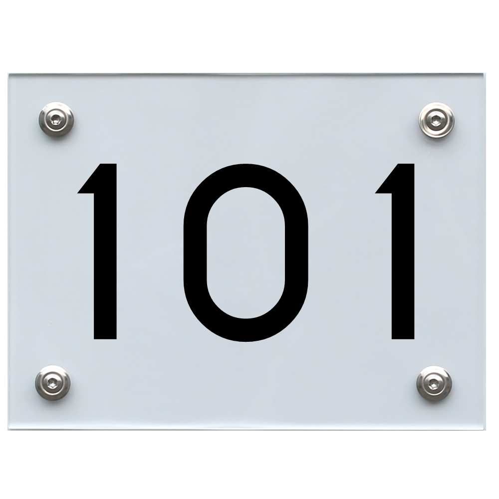 hausnummernschild-101-schwarz Hausnummernschild 101 schwarz