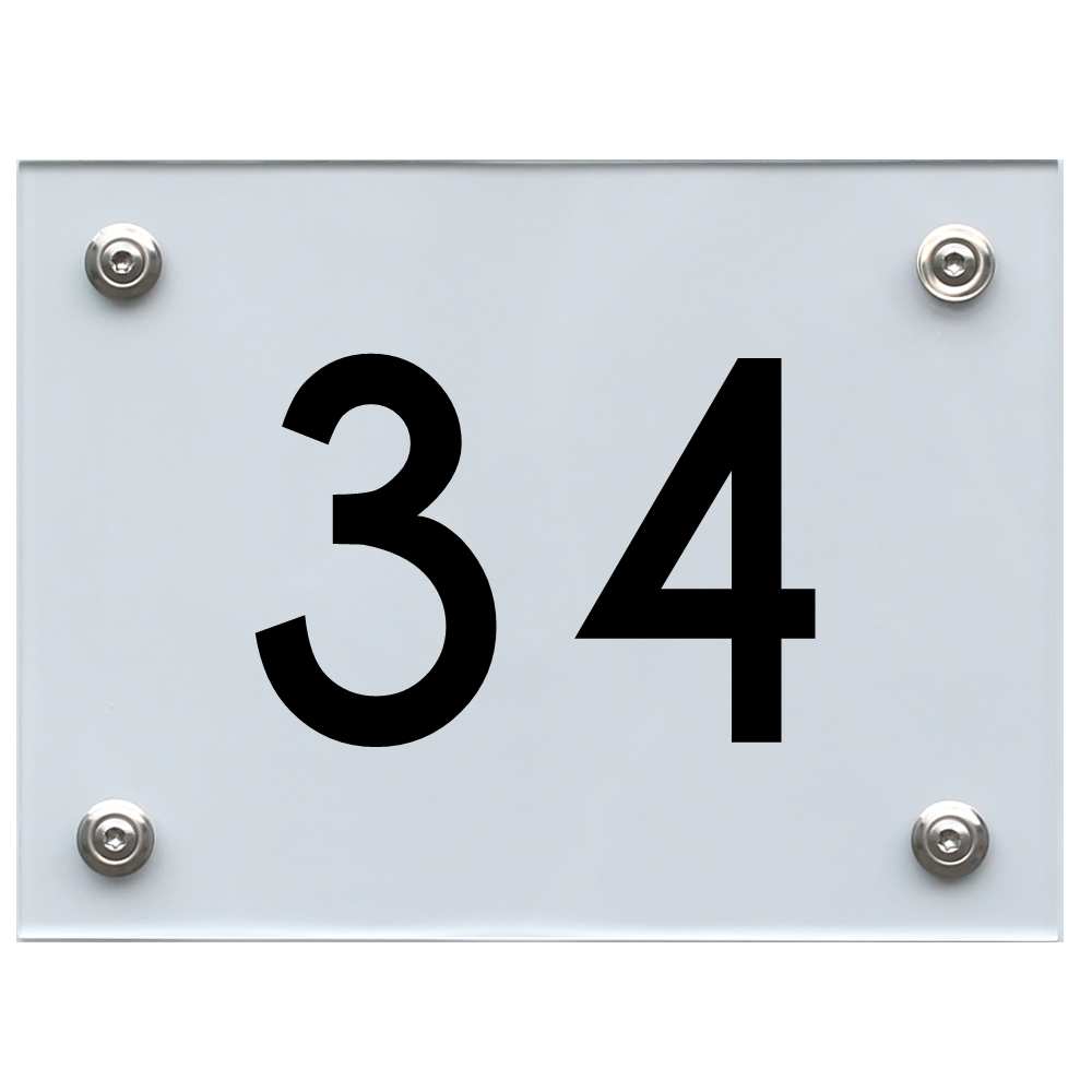 hausnummernschild-34-schwarz Hausnummernschild 34 schwarz