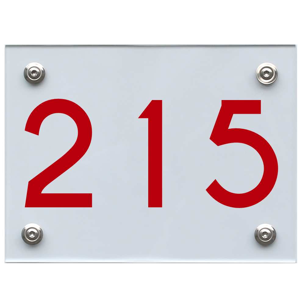 hausnummernschild-215-rot Hausnummernschild 215 rot
