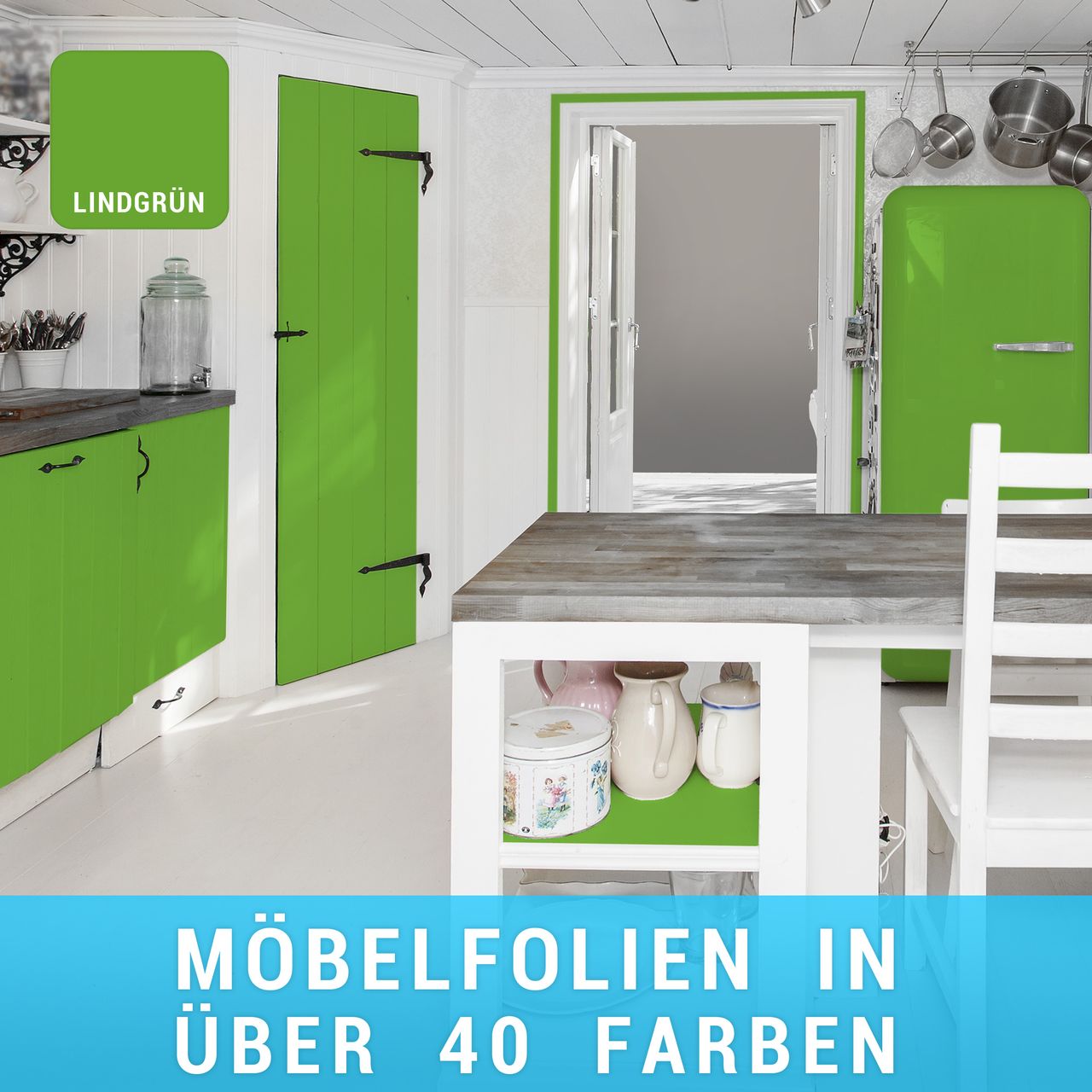 Möbelfolie Lindgrün