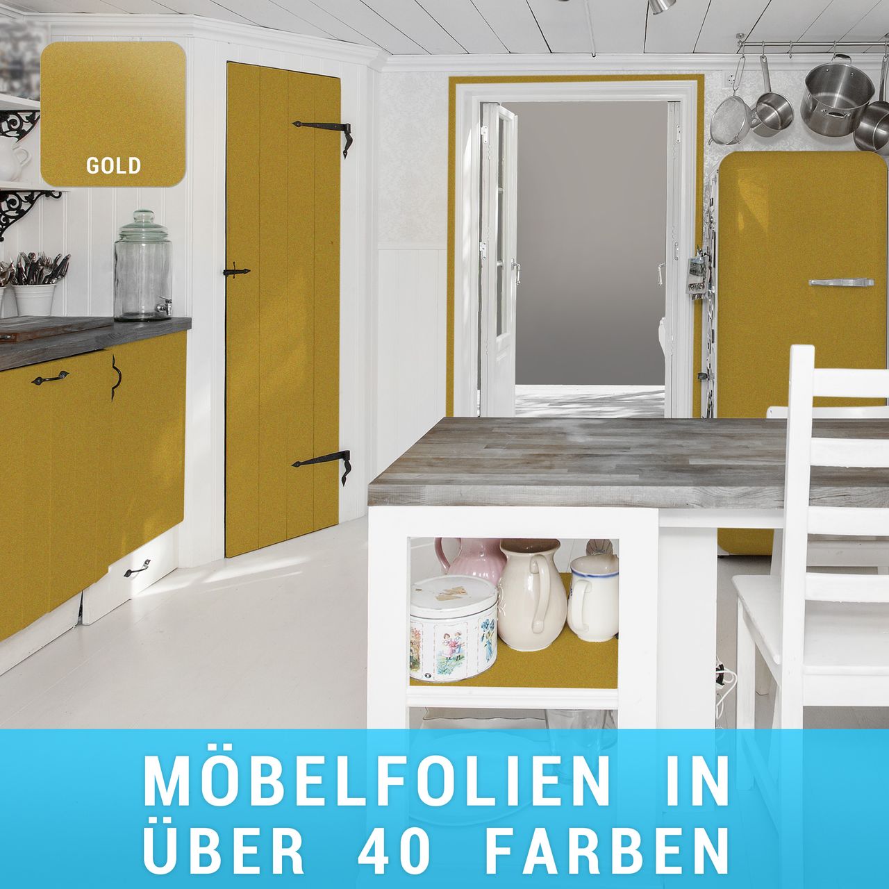 moebelfolie-gold Möbelfolie Gold