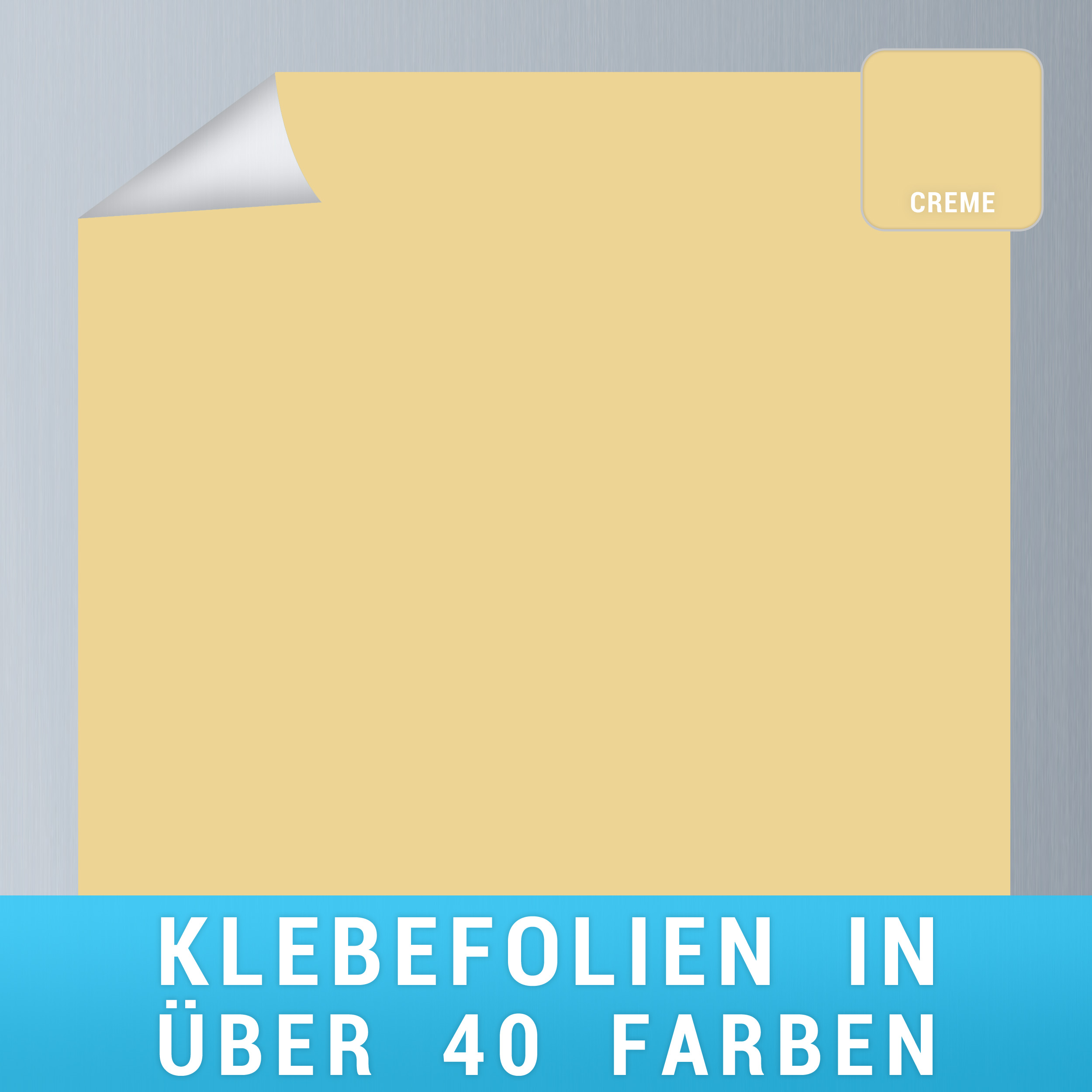 Klebefolie creme