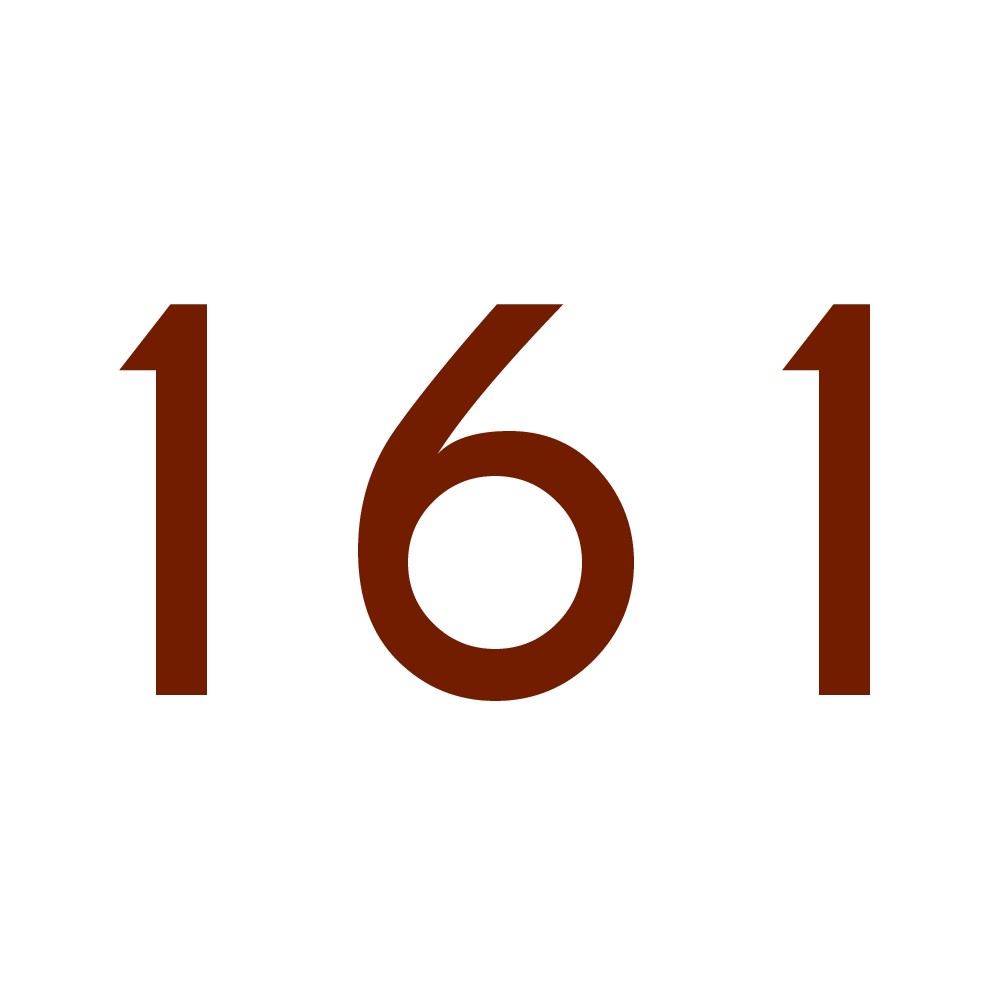 hausnummer-161-kupfer Hausnummer Aufkleber 161 kupfer