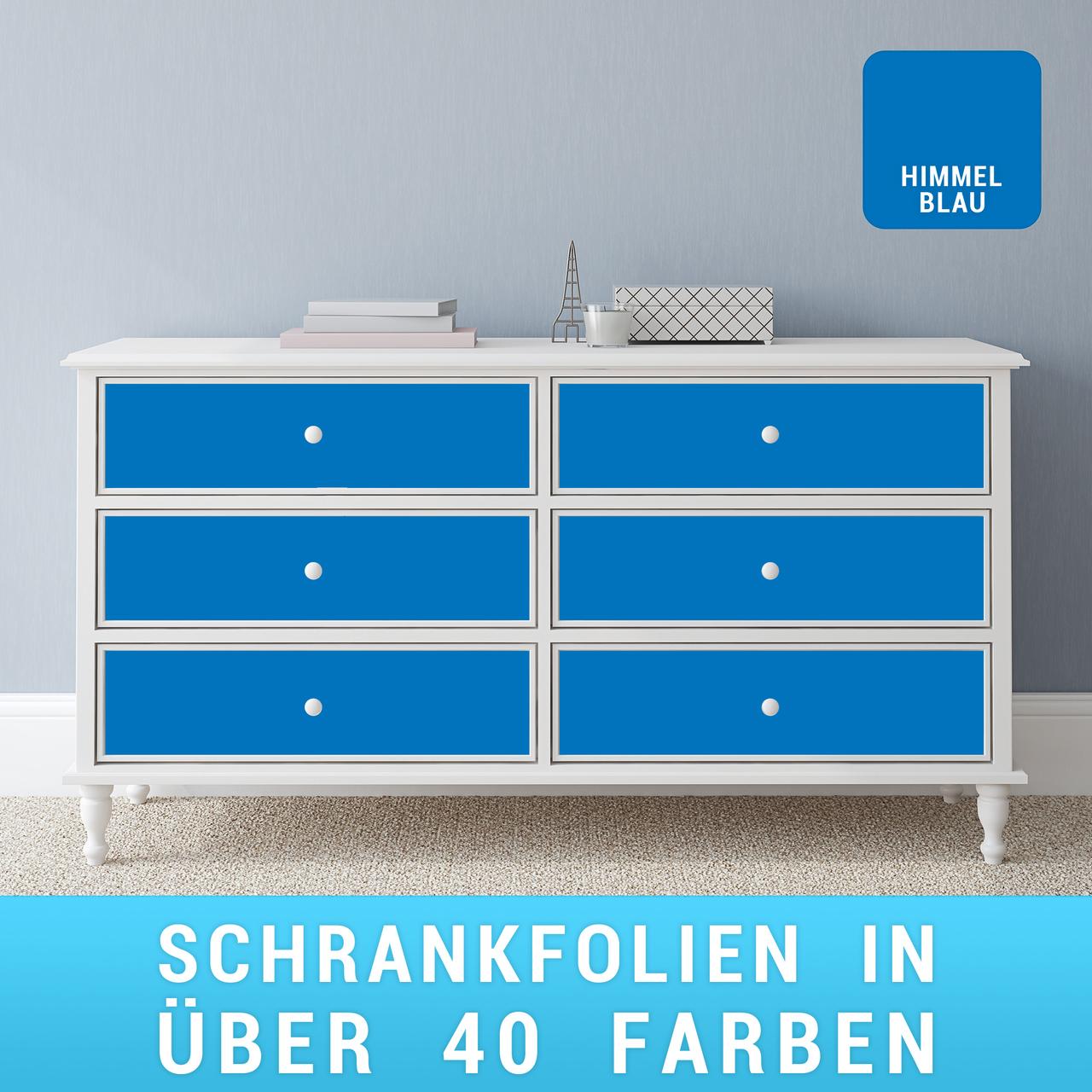 schrankfolie-himmelblau Schrankfolie himmelblau