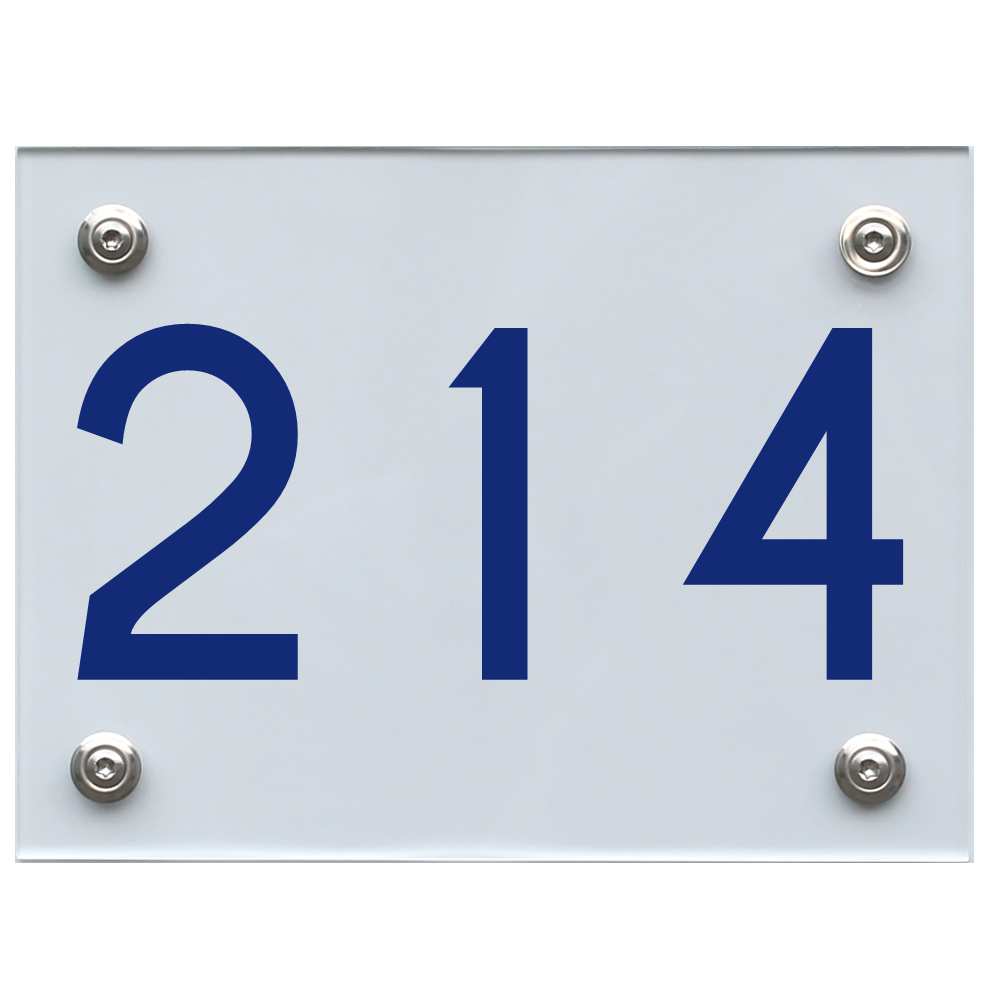 hausnummernschild-214-blau Hausnummernschild 214 blau