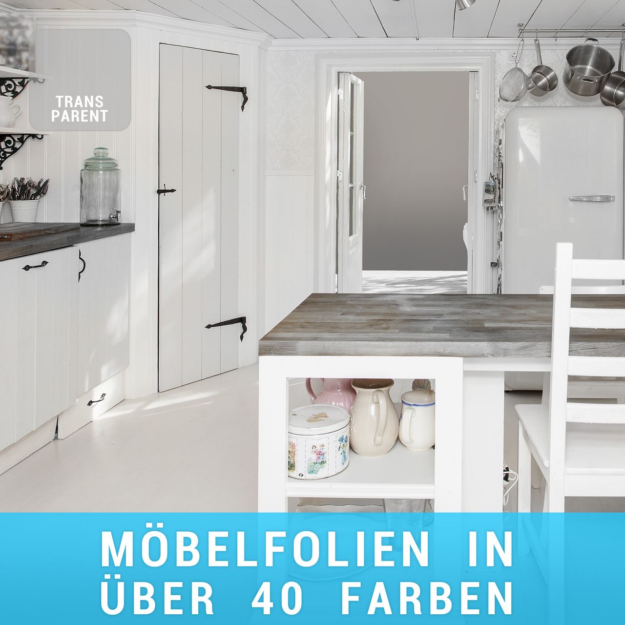 Möbelfolie Transparent