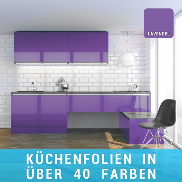 Küchenfolie lavendel