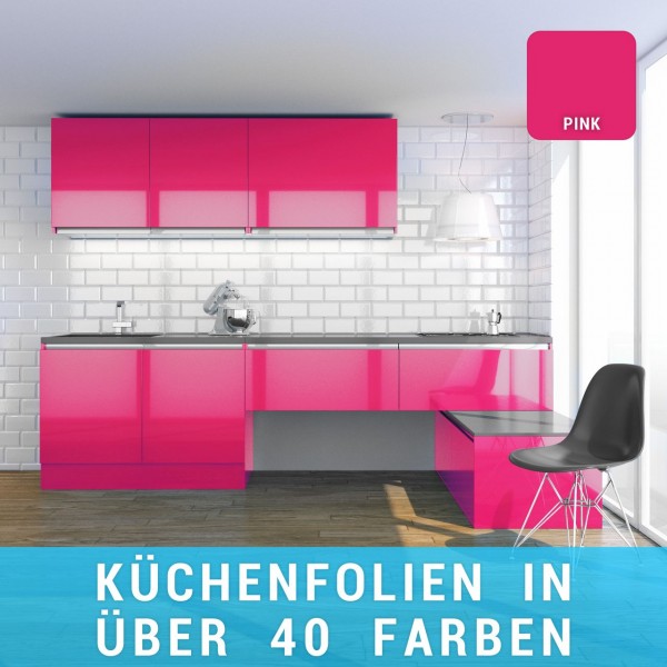 Küchenfolie pink