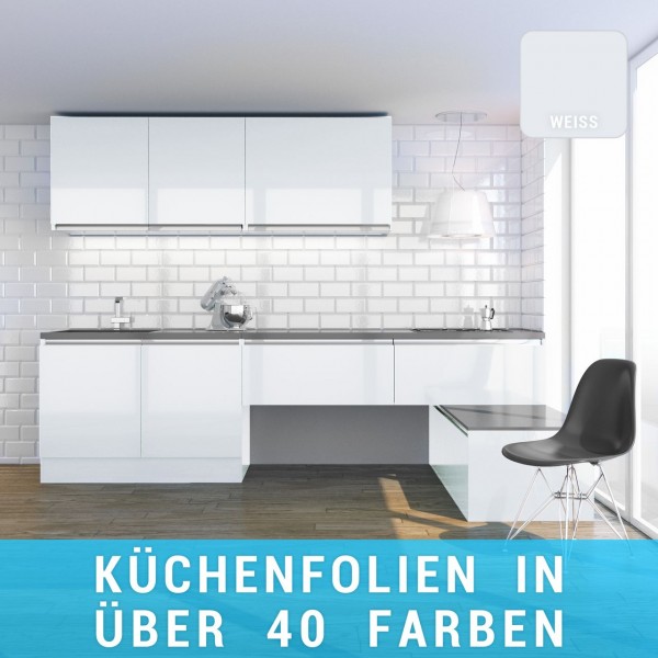 Küchenfolie weiß